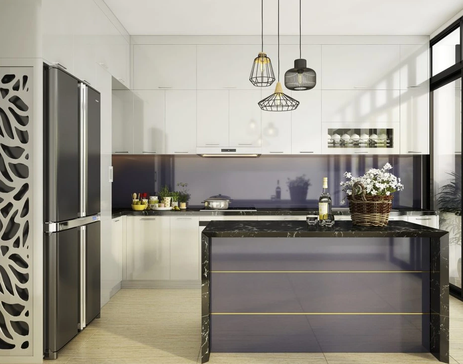 đèn chùm phòng bếp