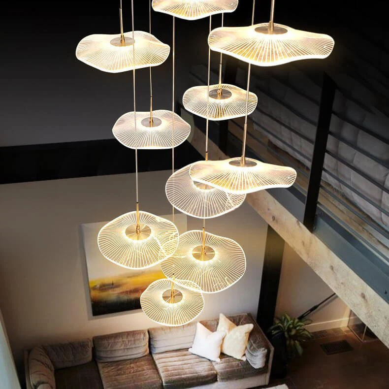 đèn thả trần phòng khách