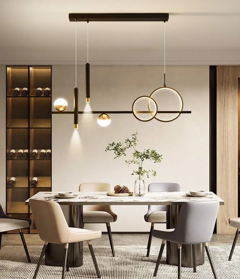 đèn thả trần phòng ăn