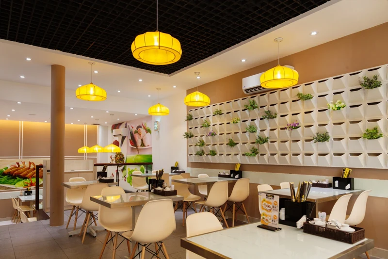 đèn thả đèn trang trí quán cafe