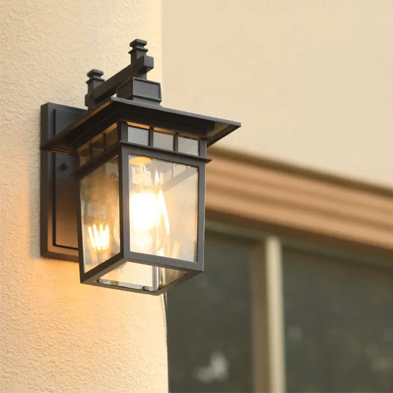đèn tường trang trí ngoài trời