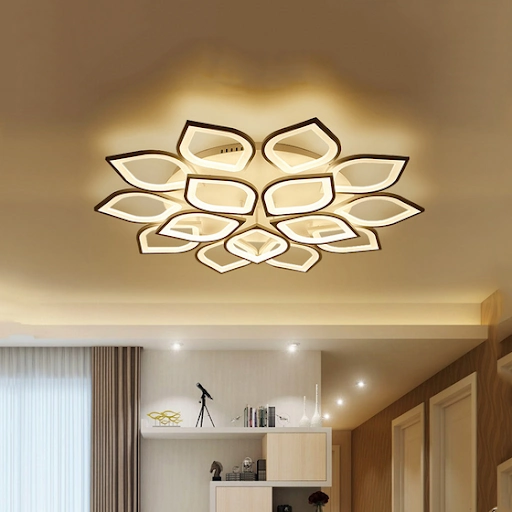 đèn ốp trần phòng khách