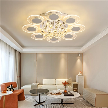 đèn ốp trần trang trí phòng khách