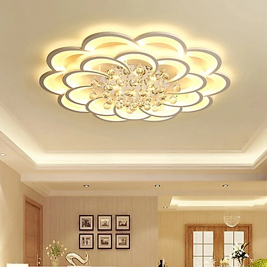 đèn ốp trần trang trí phòng khách