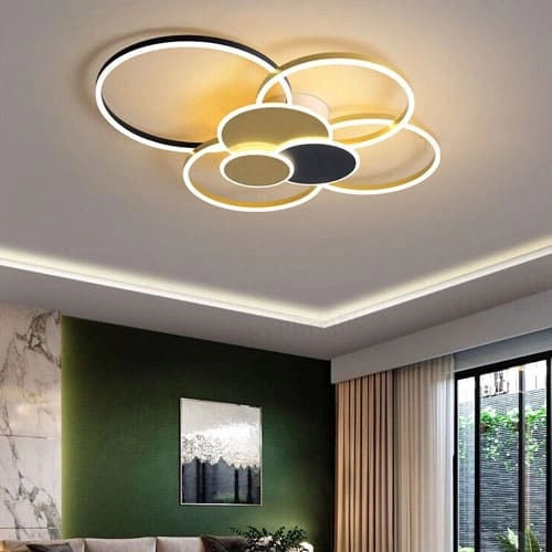 đèn ốp trần phòng khách