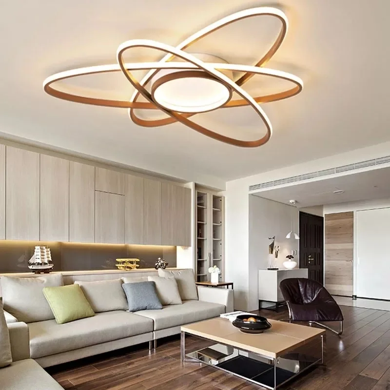 đèn ốp trần trang trí phòng khách