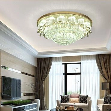 đèn ốp trần trang trí phòng khách