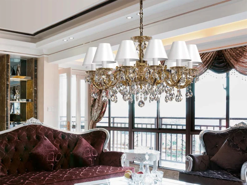 đèn chùm pha lê đẹp