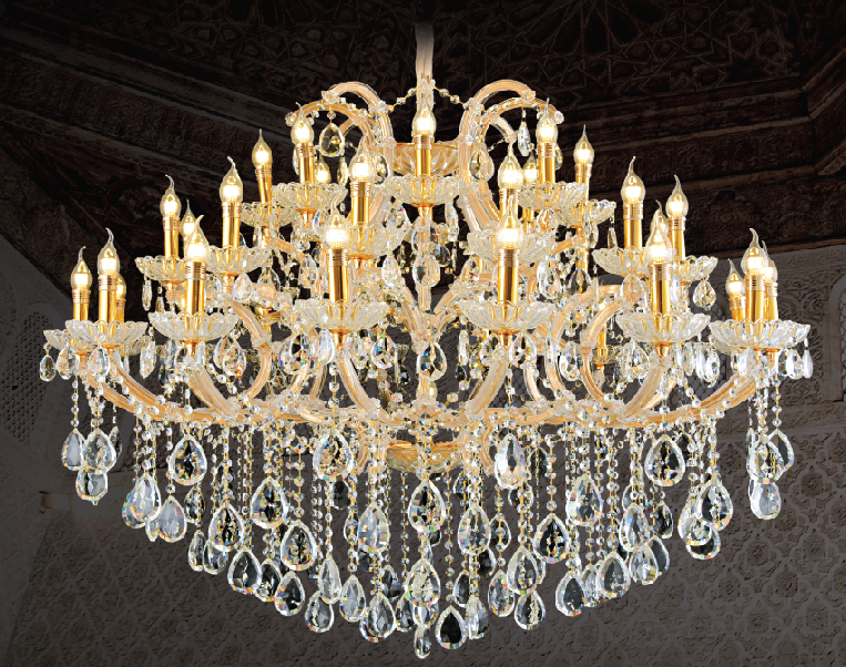 Đèn chùm pha lê K9 cao cấp CN-74