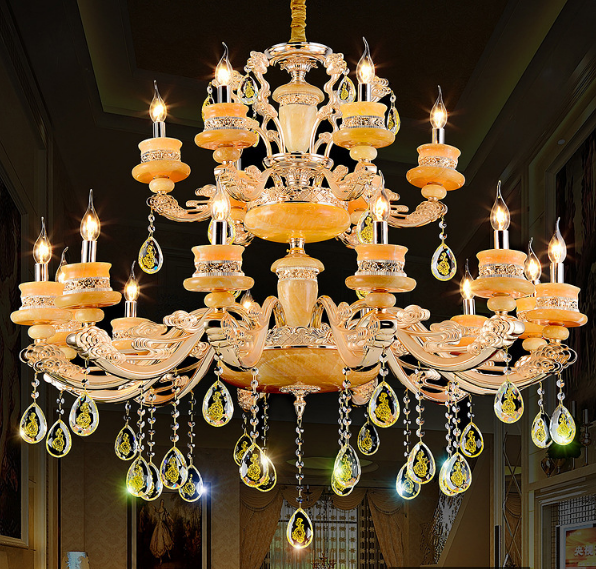 Đèn chùm tân cổ điển 18 tay CNT-130