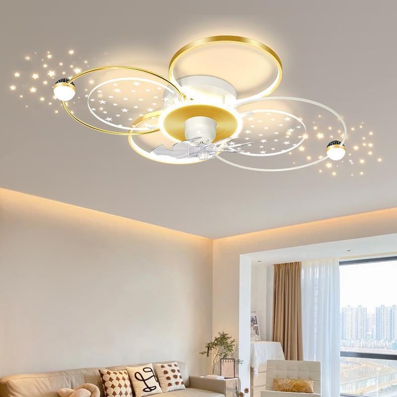 Đèn quạt ốp trần hiện đại TH-9054