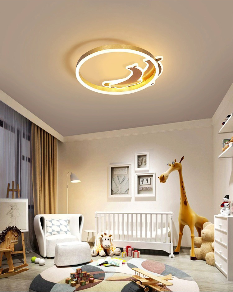 Đèn mâm ốp trần trang trí cá heo OT-A8870