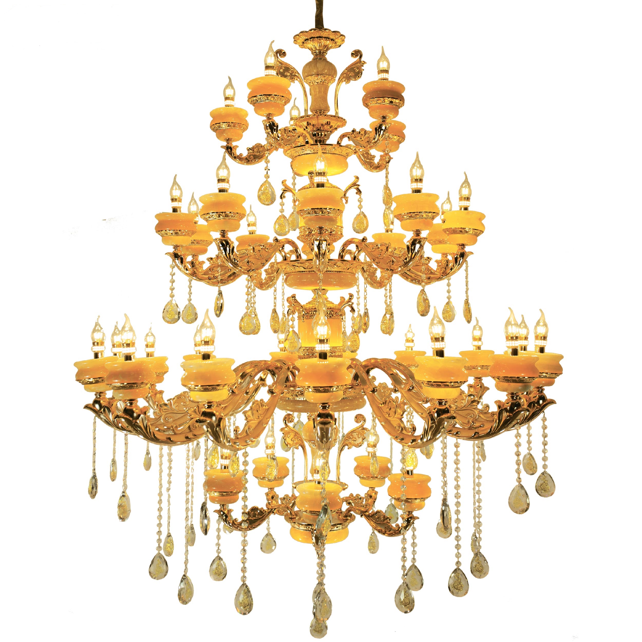 Đèn chùm thông tầng tân cổ điển CNQT-161