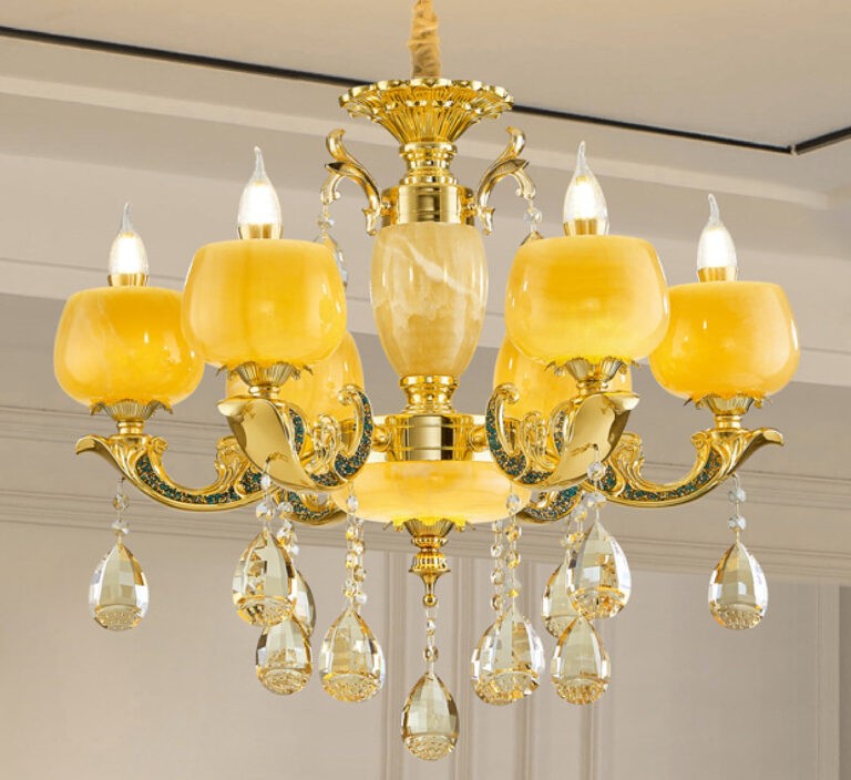 Đèn chùm chao đá CNQT-287