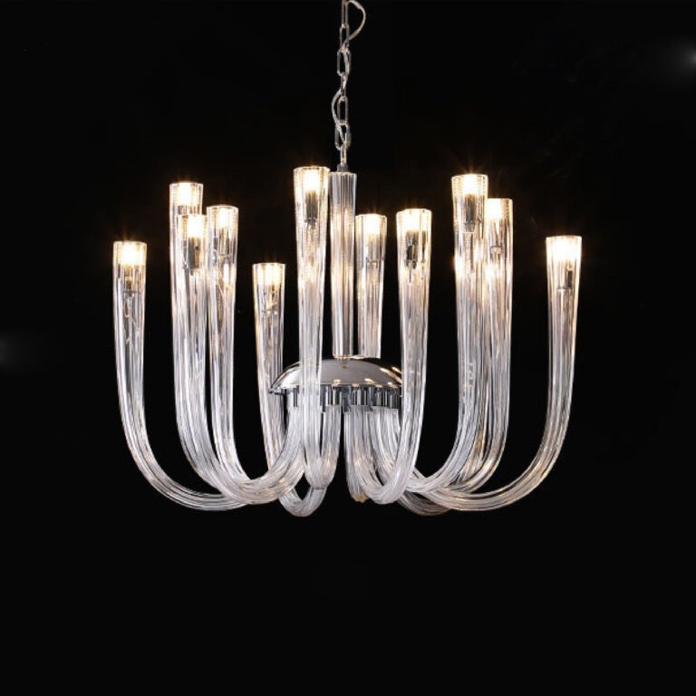 Đèn chùm pha lê hình ống hiện đại CNQT-295