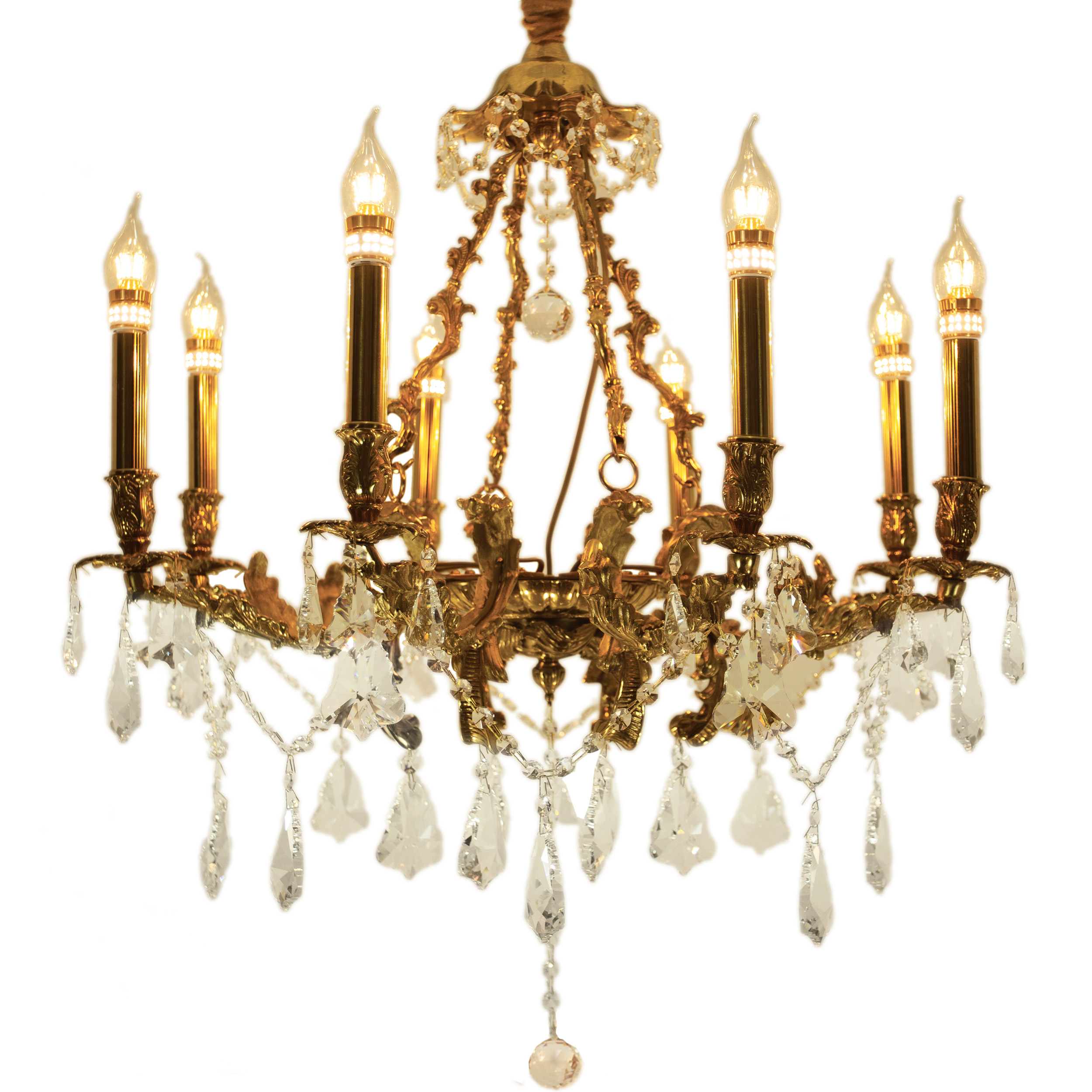 Đèn chùm đồng phong cách Châu Âu Phedra 04