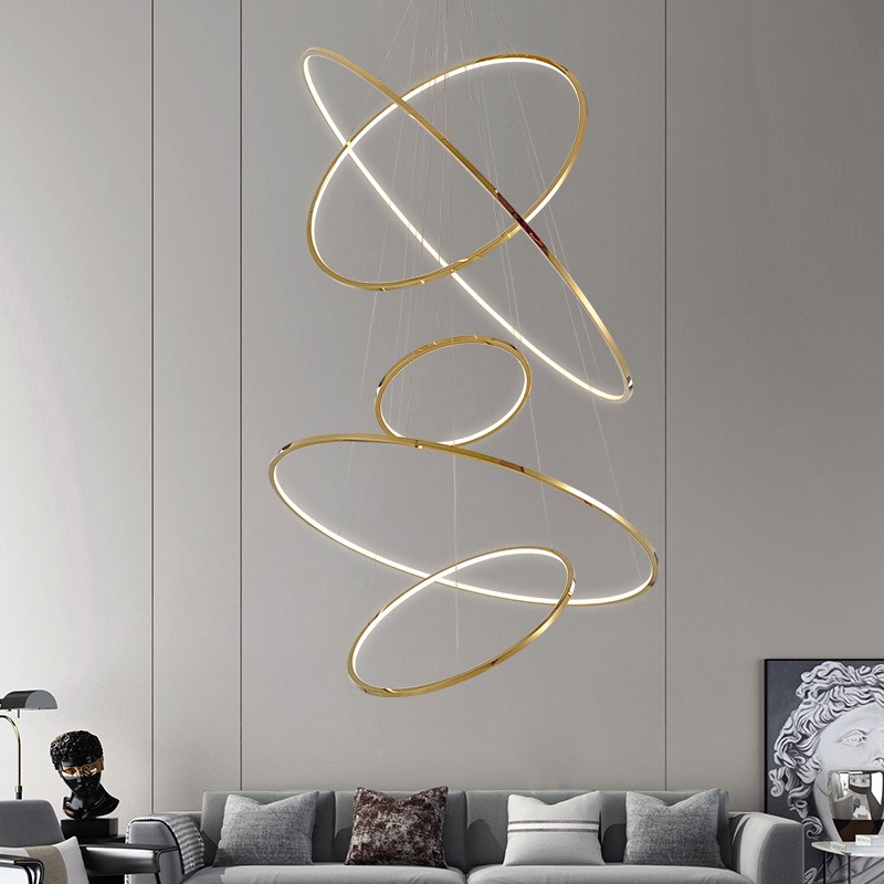 Đèn thả thông tầng dài 3M THD7055