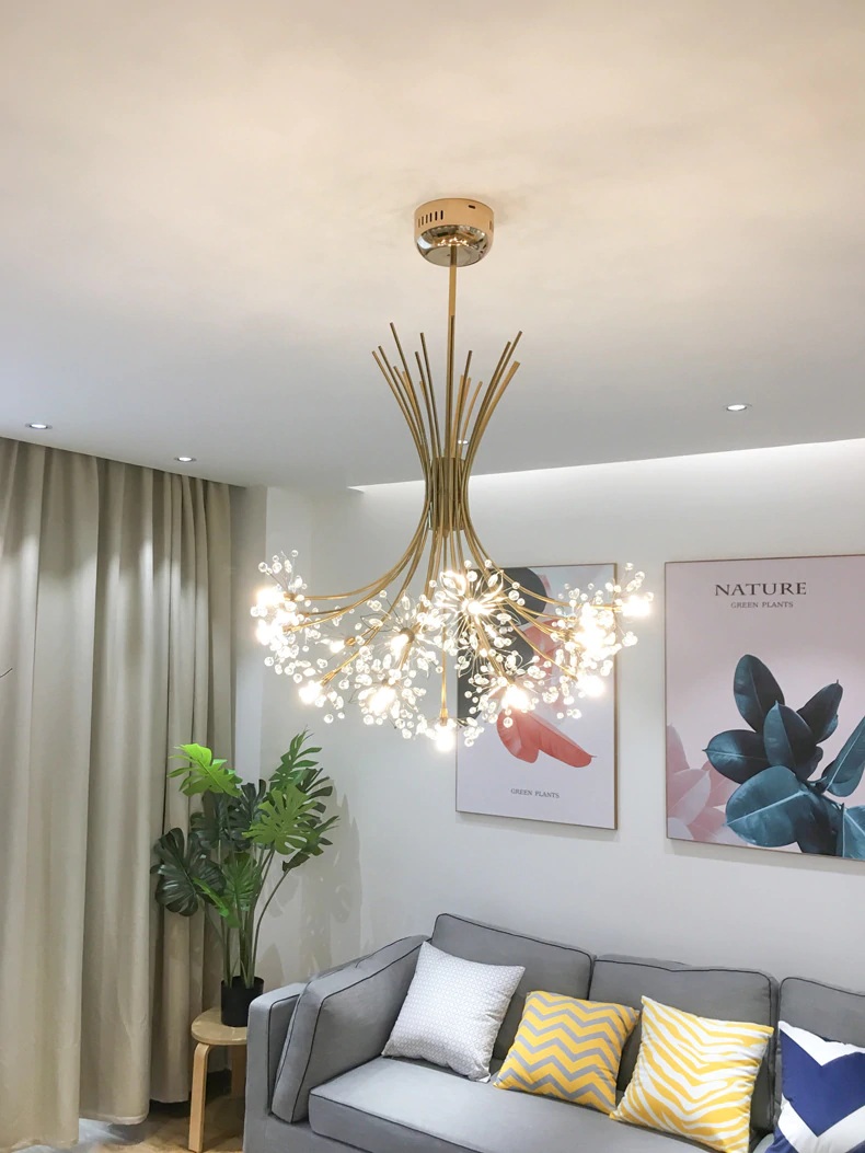 Đèn thả nghệ thuật bông hoa THCN-104A-21