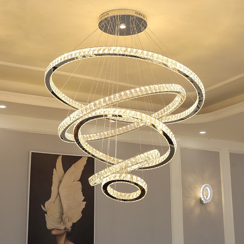 Đèn thả pha lê 5 phân THD7032T246810