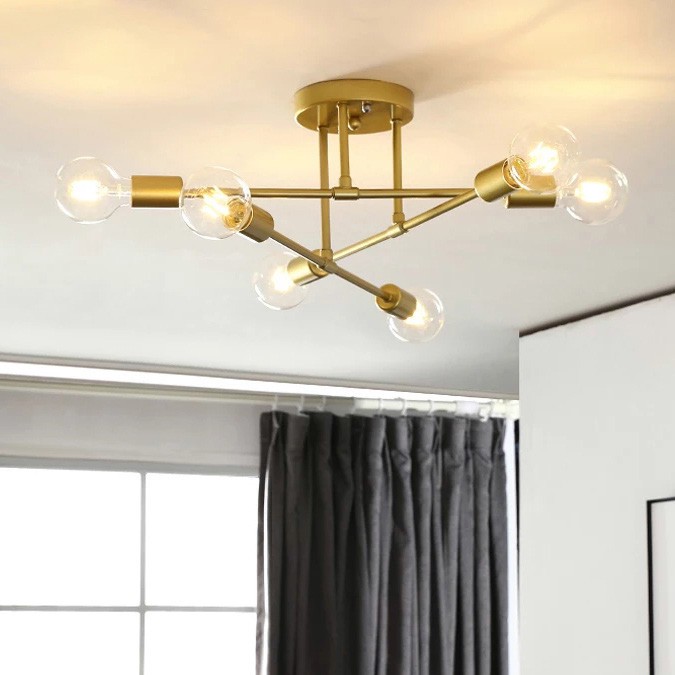 Đèn thả tối giản 6 bóng THCN-106-21