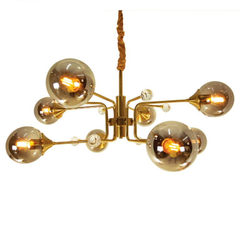 Đèn thả chao thủy tinh cao cấp THCN-114A-20