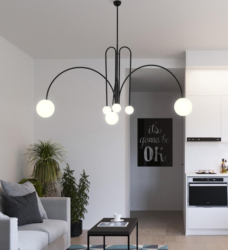 Đèn thả phong cách japandi THCN-130