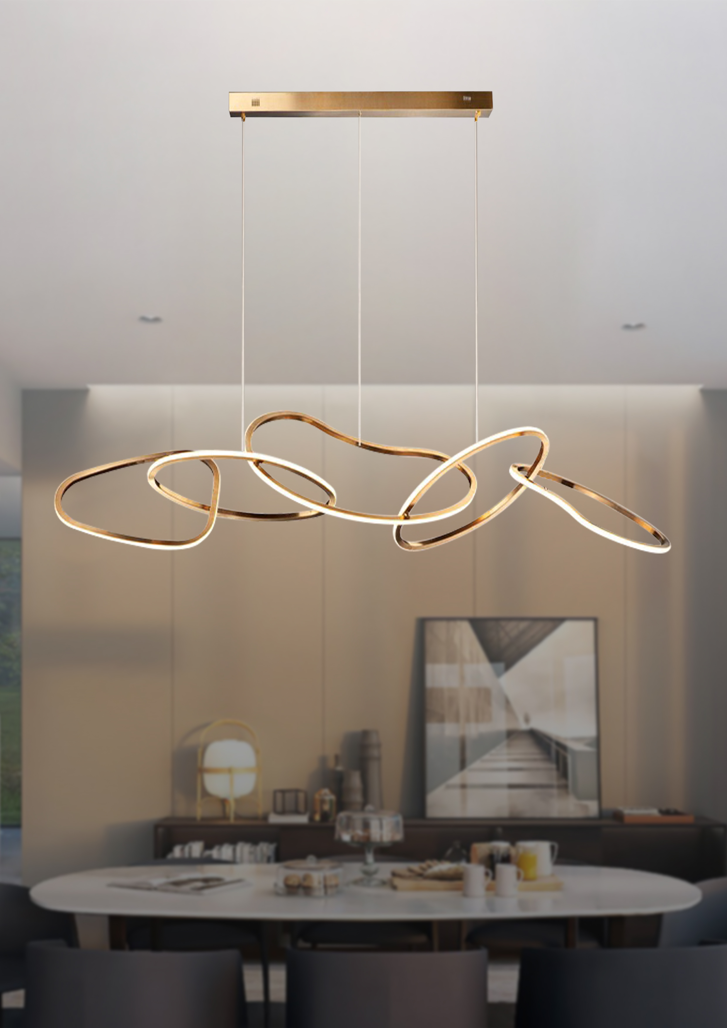 Đèn thả nghệ thuật THD602