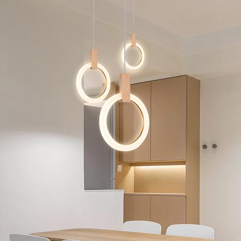 Đèn thả nghệ thuật hình tròn THD7045