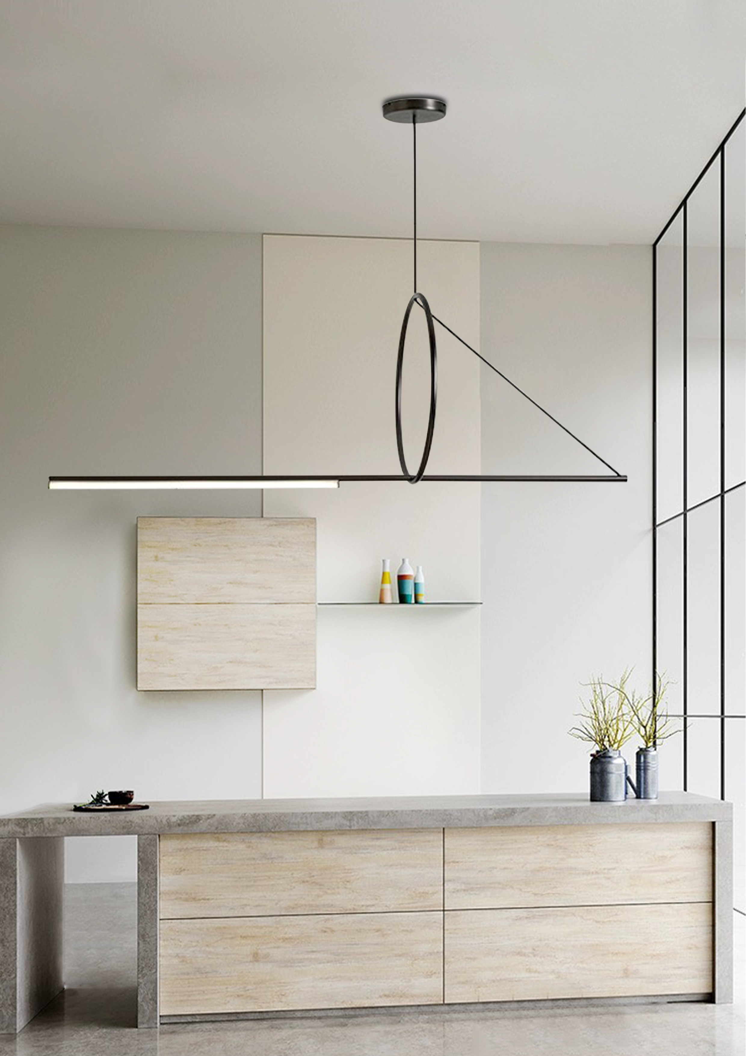 Đèn thả thiết kế phong cách hiện đại TTK121