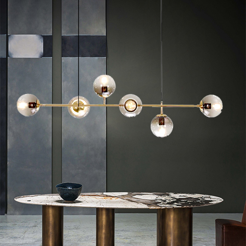 Đèn thả thiết kế theo phong cách hiện đại chao đèn tròn TTK107N6