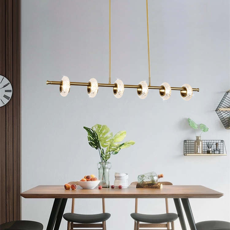 Đèn thả thiết kế nghệ thuật ngang TTK108N6