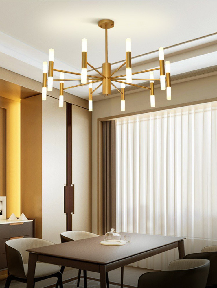 Đèn thả thiết kế theo phong cách hiện đại TTKCD125T20 xi vàng