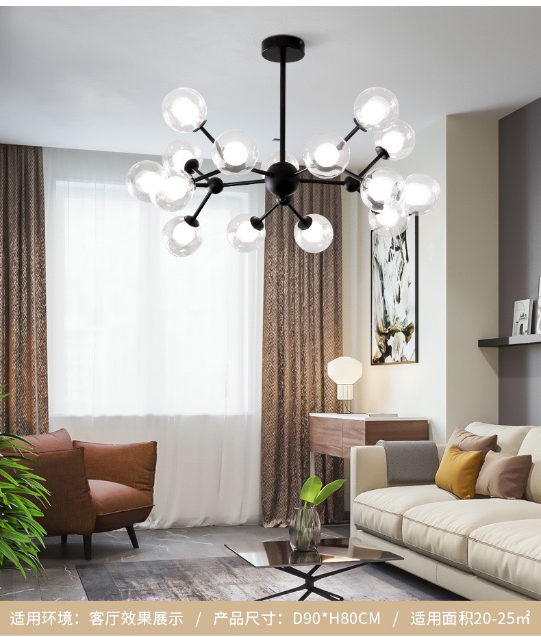 Đèn thả thiết kế theo phong cách hiện đại TTK8171T12