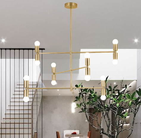 Đèn thả thiết kế hiện đại TTK19N12 xi vàng