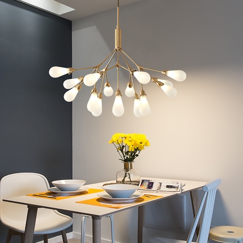 Đèn thả thiết kế hình chùm hoa TTK8012T15