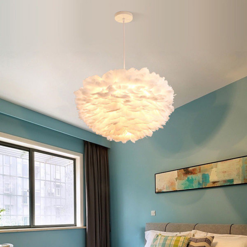 Đèn thả thiết kế lông vũ TTK75