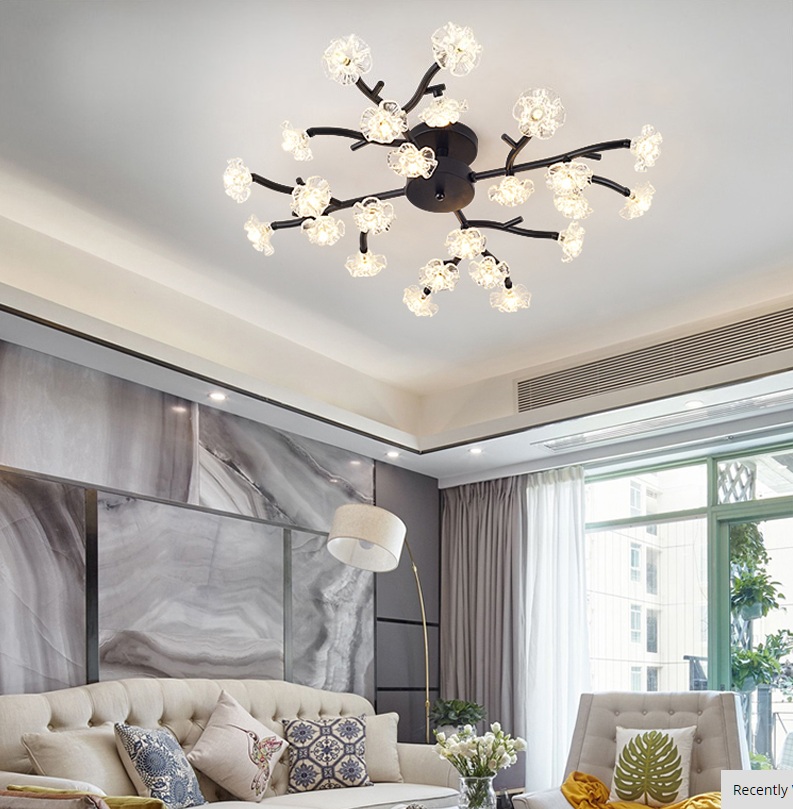 Đèn ốp trần hoa mai THCN-152