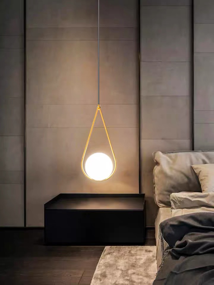 Đèn thả thiết kế hiện đại hình giọt nước TTK03C