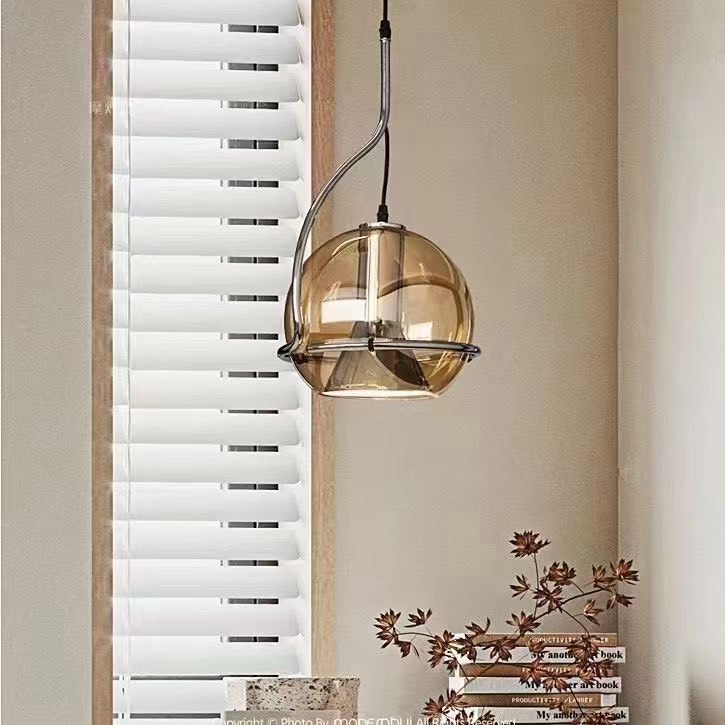 Đèn thả thủy tinh có thể xoay được TT45