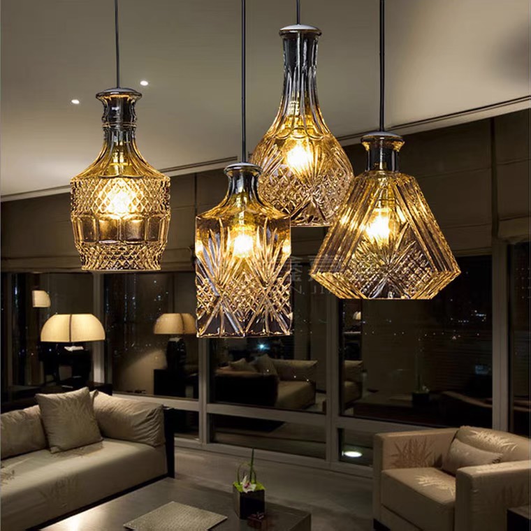 Đèn thả thủy tinh nghệ thuật TT11T4