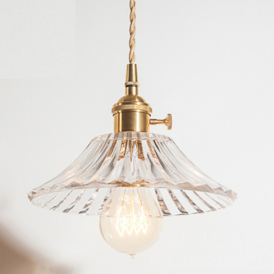 Đèn thả thủy tinh vintage THCN-269