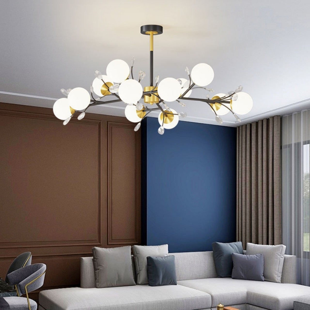 Đèn thả trang trí phòng khách hiện đại THCN-292