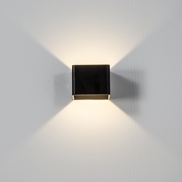 Đèn tường hình vuông hắt sáng 2 đầu GT-350