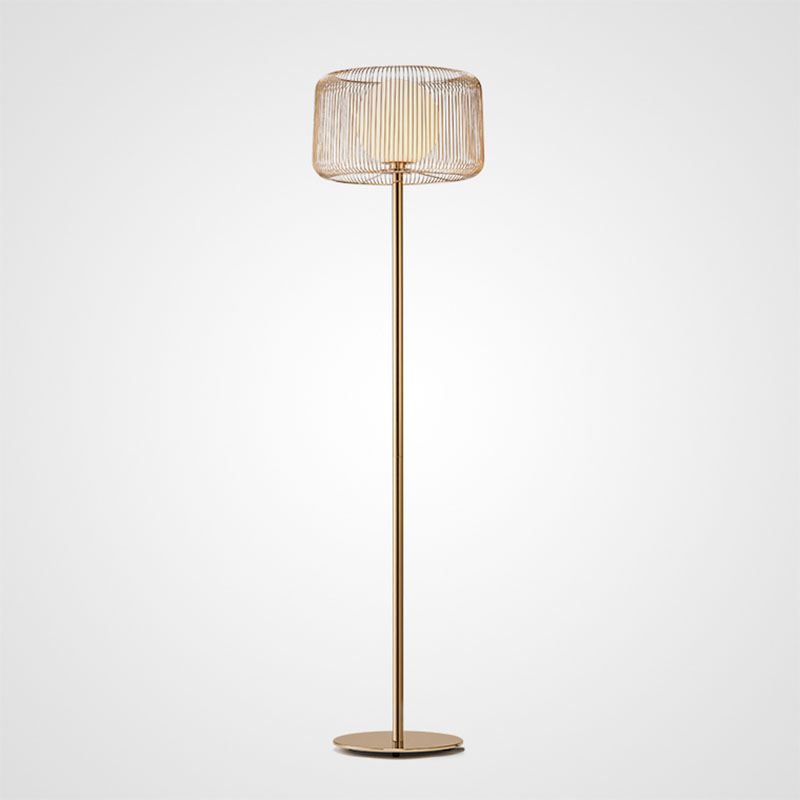 Đèn cây đứng chụp lồng phòng khách hiện đại DC-574