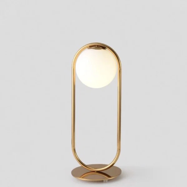 Đèn bàn bóng tròn úp ngược luxury DB-591