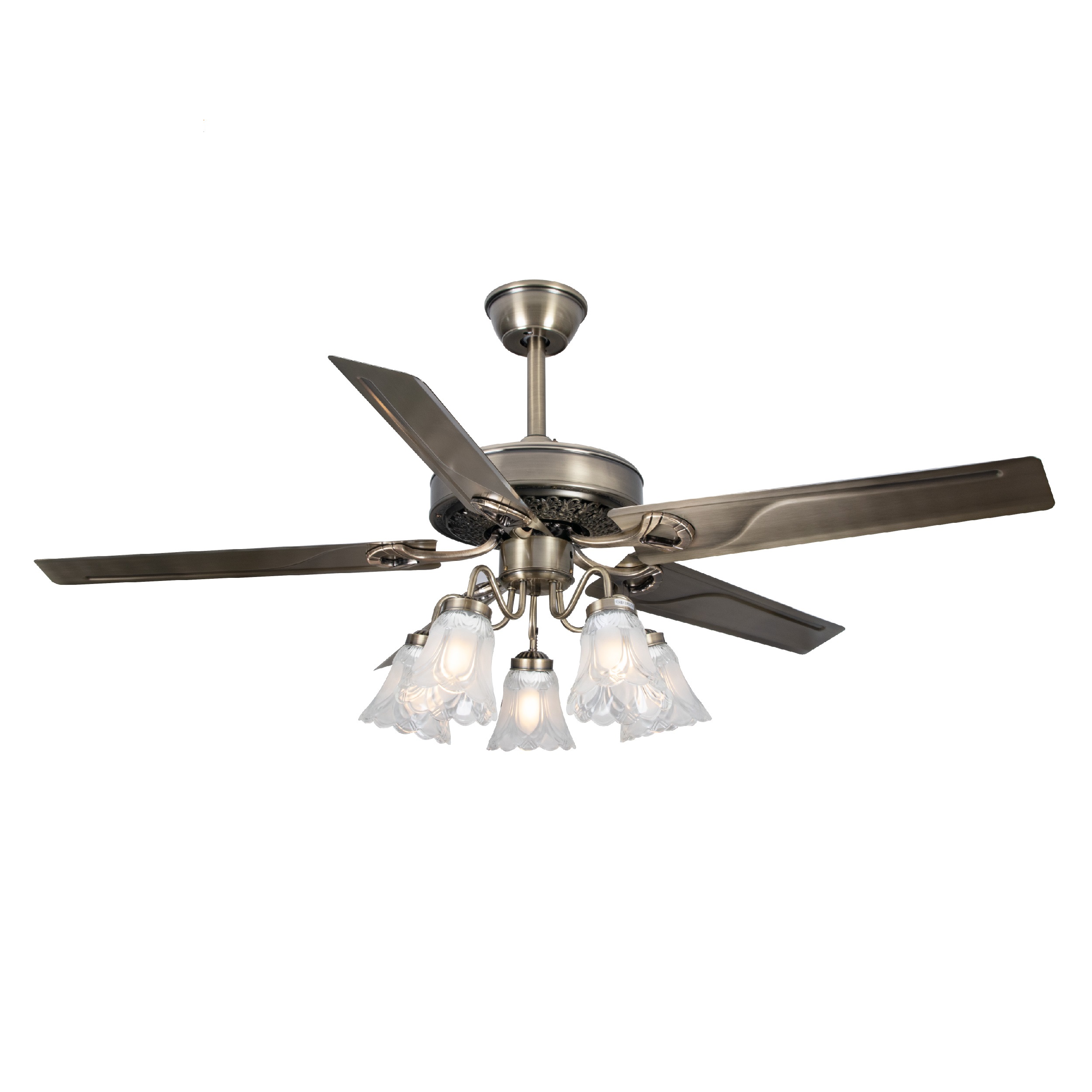 Quạt trần cánh thép xi đồng kiểu cổ điển VIFA 06/392