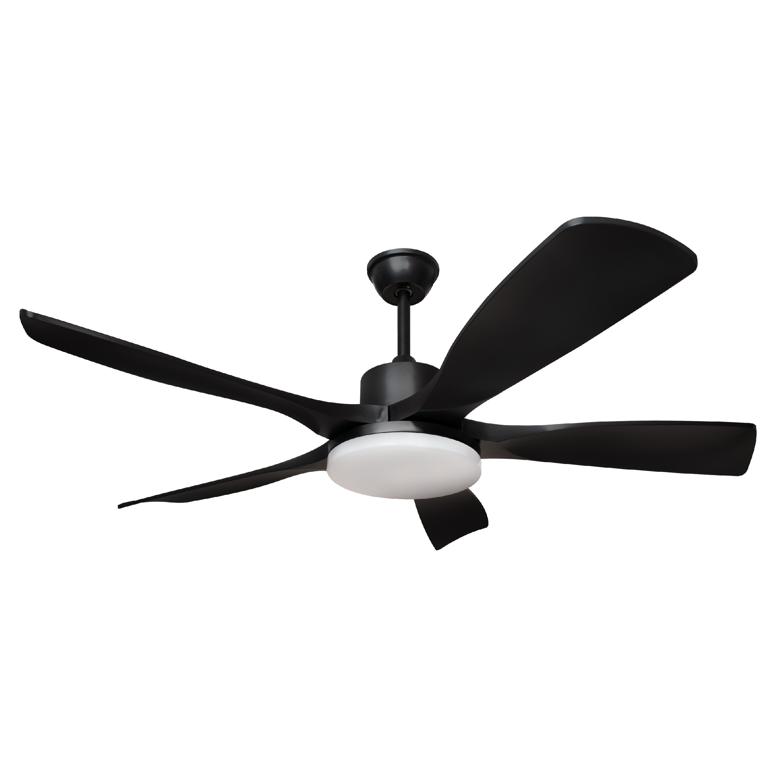 Quạt trần đèn 5 cánh màu đen kiểu hiện đại VIFA 97